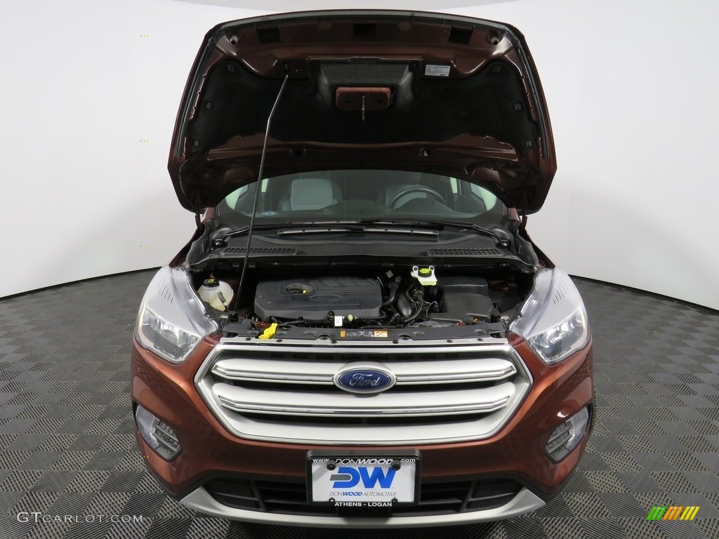 2018 Escape SE 4WD - Cinnamon Glaze / Charcoal Black photo #9