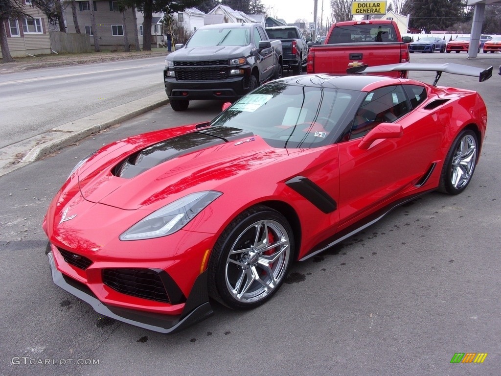 Torch Red 2019 Chevrolet Corvette ZR1 Coupe Exterior Photo #131120613