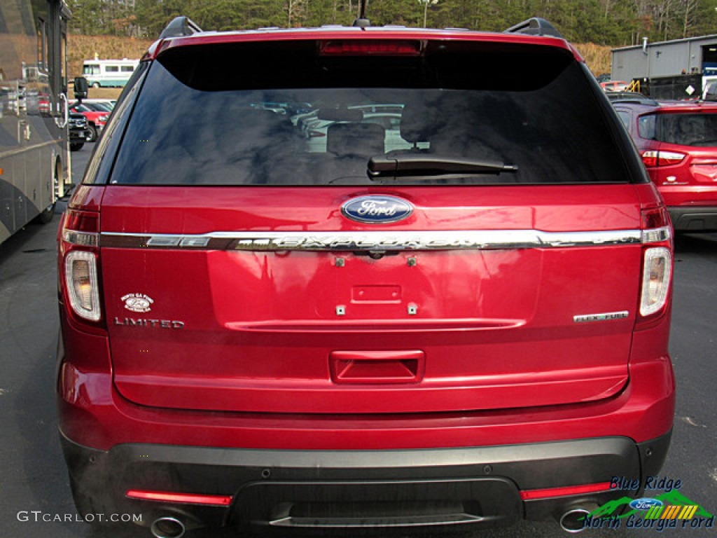 2015 Explorer Limited - Ruby Red / Medium Light Stone photo #4