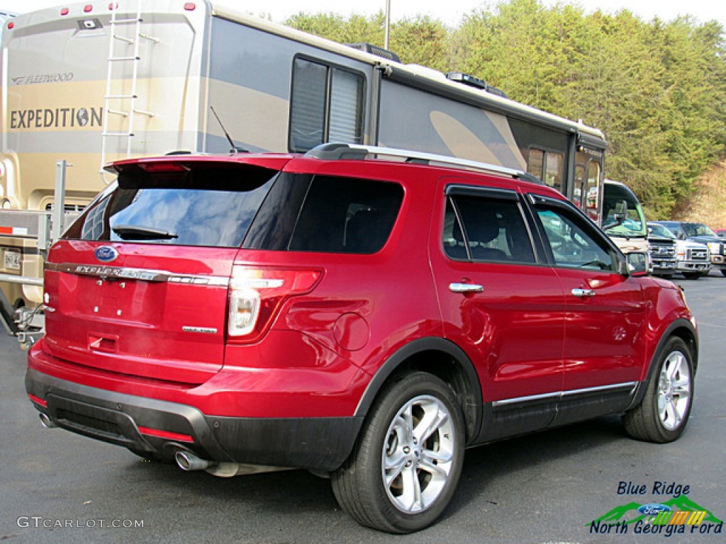 2015 Explorer Limited - Ruby Red / Medium Light Stone photo #5