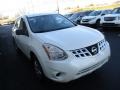 2013 Pearl White Nissan Rogue S AWD  photo #8