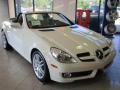 Arctic White - SLK 300 Roadster Photo No. 3