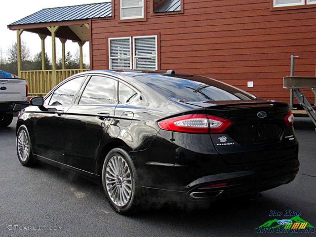 2014 Fusion Titanium - Tuxedo Black / Charcoal Black photo #3