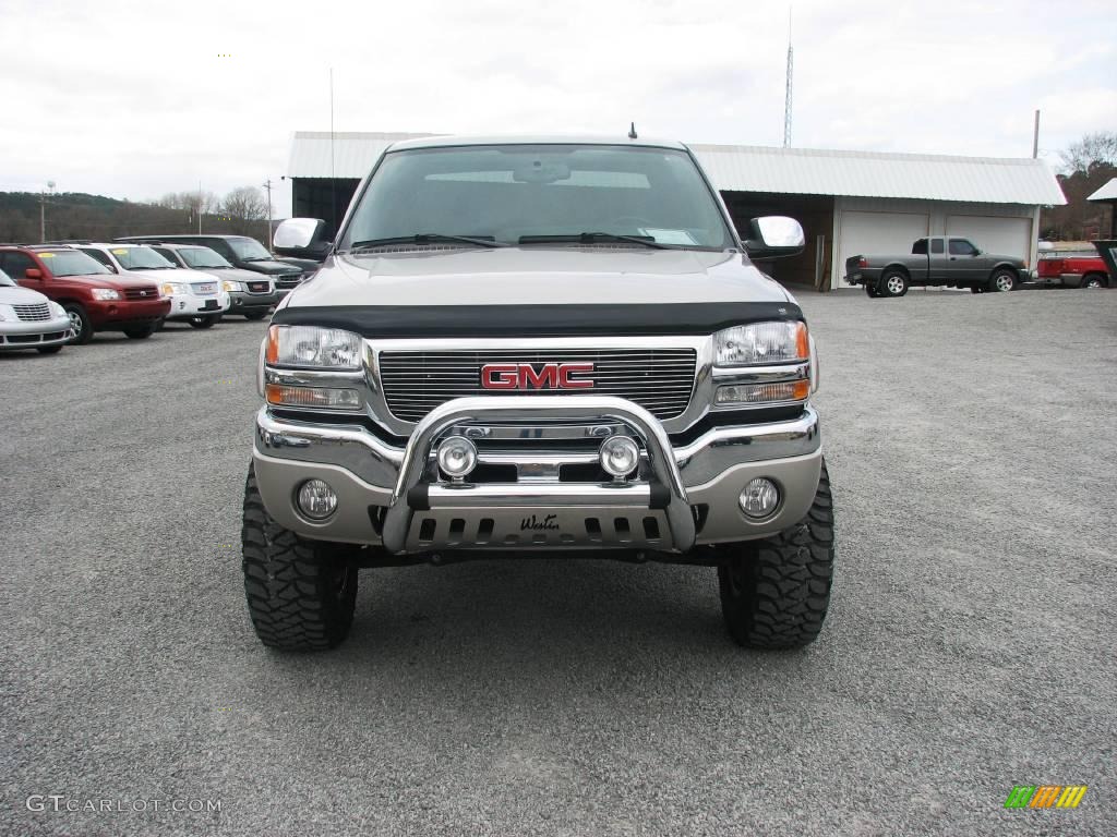 2006 Sierra 1500 SLE Z71 Extended Cab 4x4 - Silver Birch Metallic / Dark Pewter photo #2