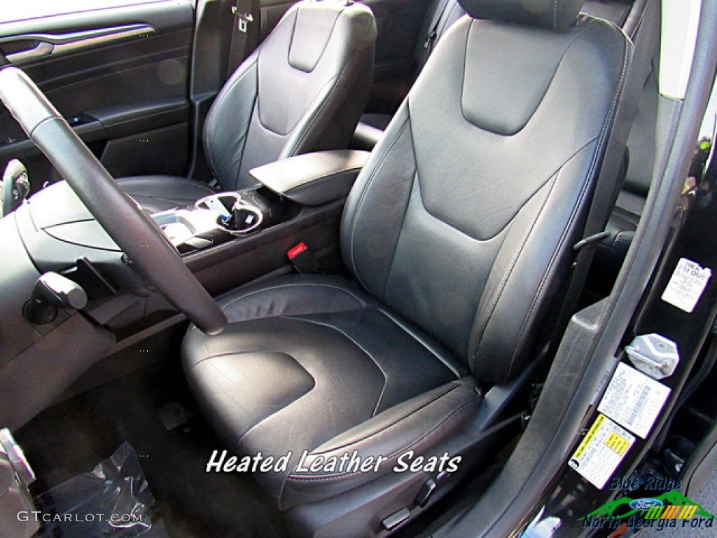 2014 Fusion Titanium - Tuxedo Black / Charcoal Black photo #10