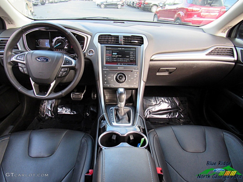 2014 Fusion Titanium - Tuxedo Black / Charcoal Black photo #15