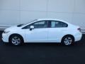 Taffeta White - Civic LX Sedan Photo No. 2