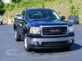 2008 Onyx Black GMC Sierra 1500 SLE Regular Cab 4x4  photo #4