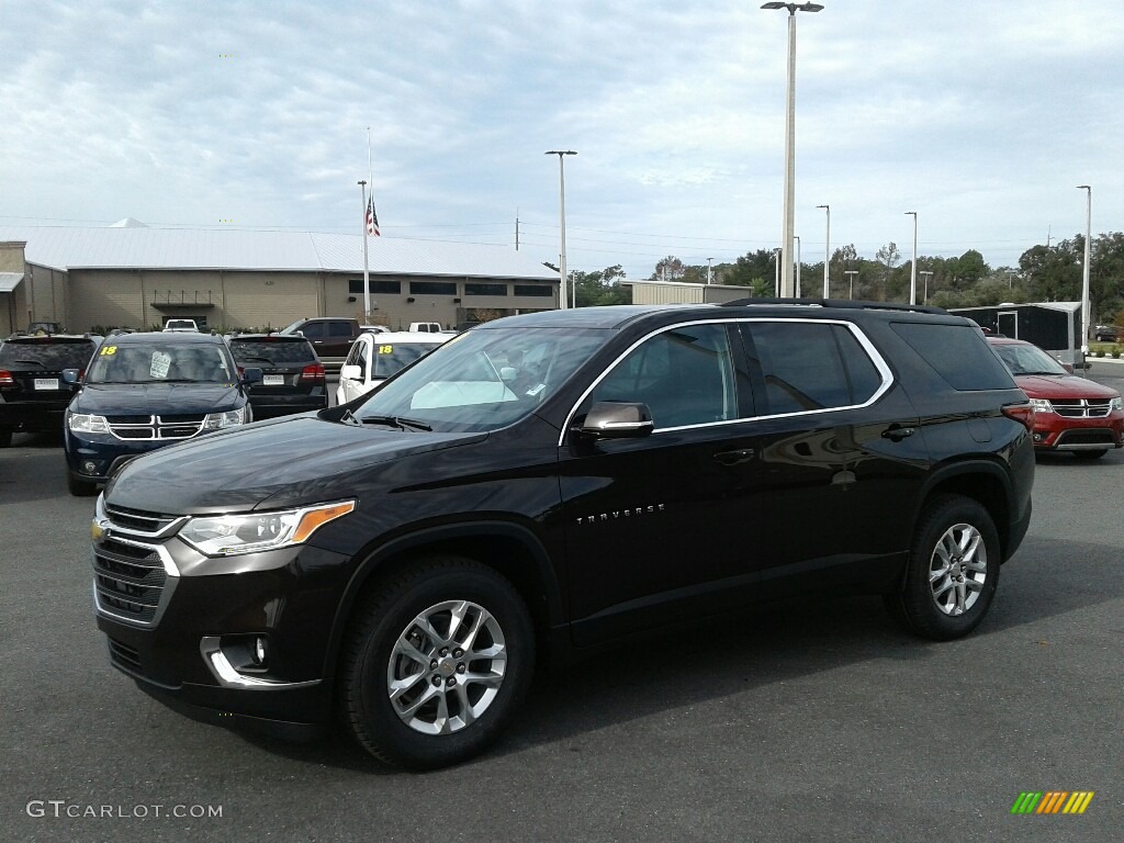 2019 Traverse LT - Havana Brown Metallic / Jet Black photo #1