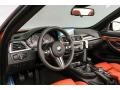 2018 BMW M4 Sakhir Orange/Black Interior Dashboard Photo