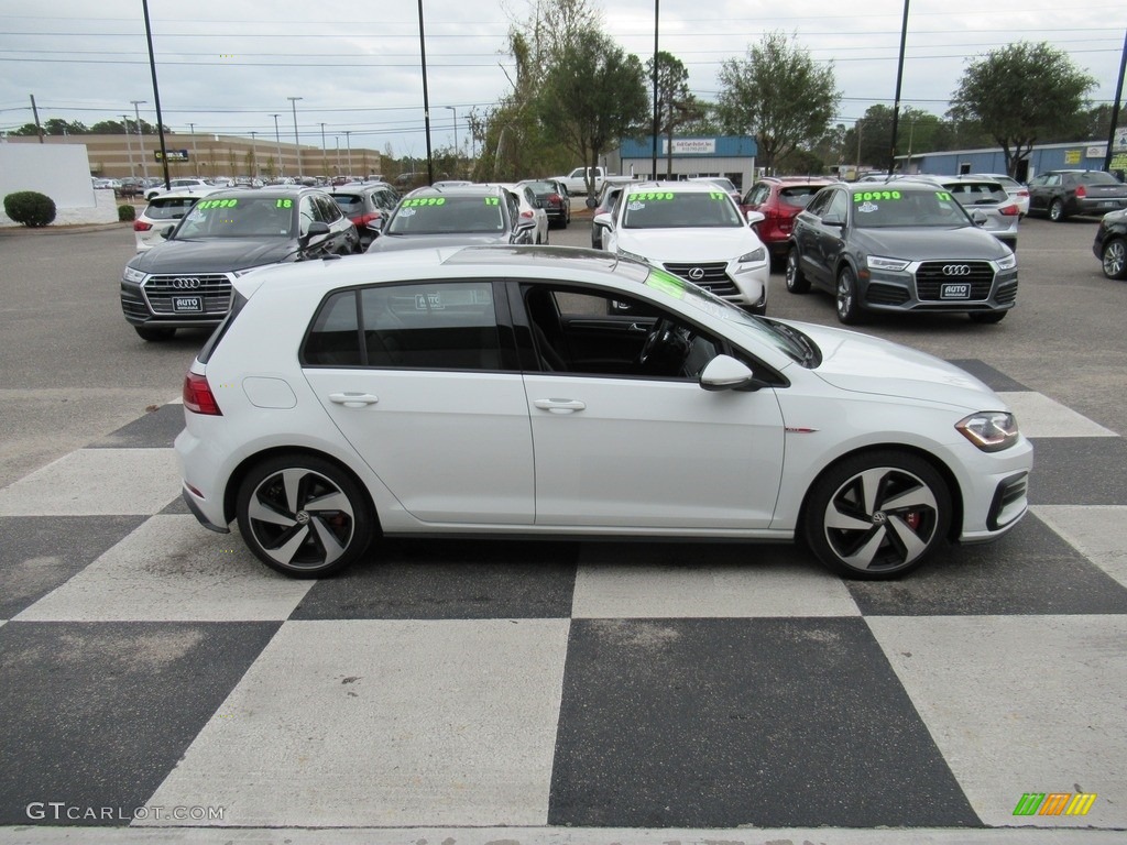 Pure White 2018 Volkswagen Golf GTI SE Exterior Photo #131127380
