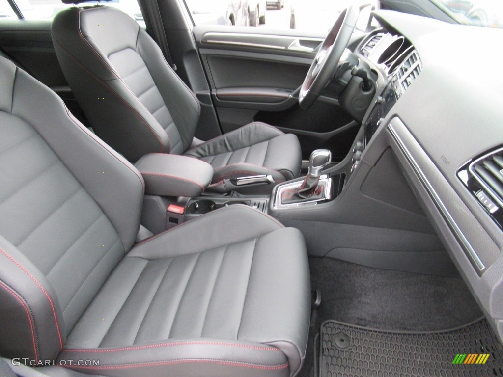 Titan Black Interior 2018 Volkswagen Golf GTI SE Photo #131127593