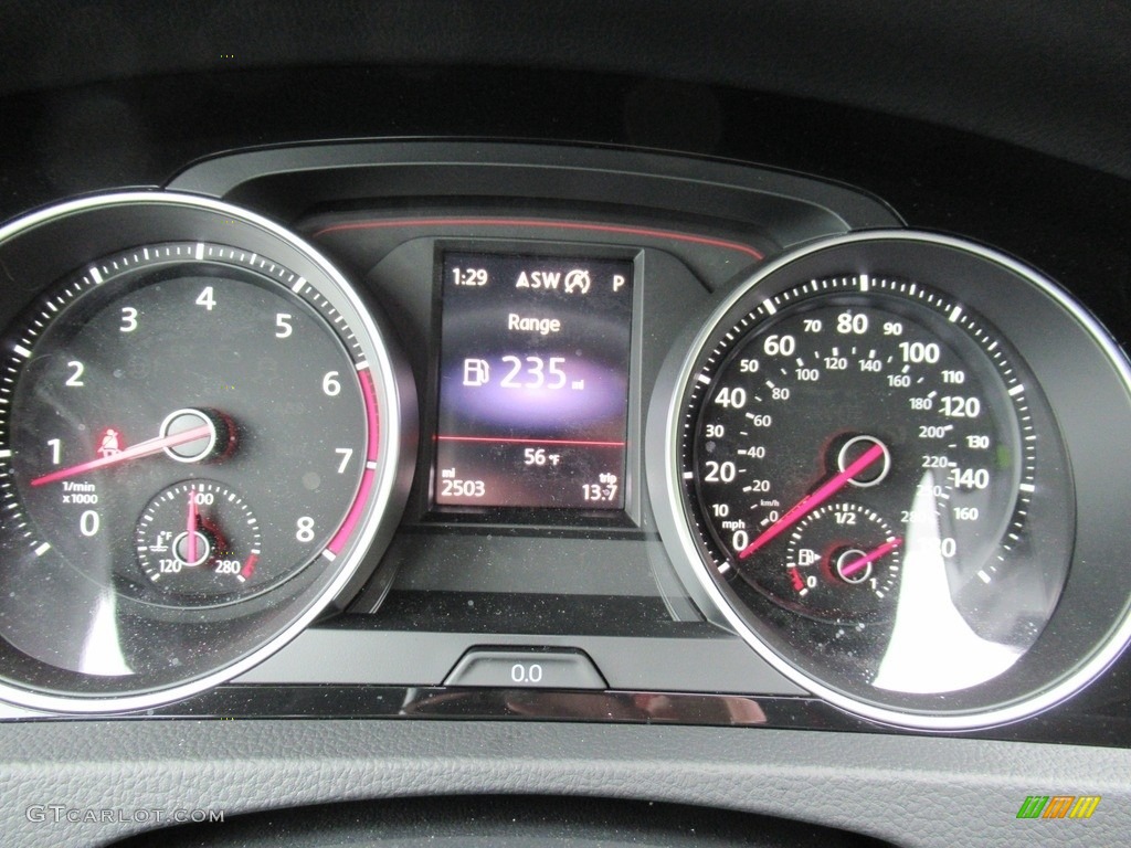 2018 Volkswagen Golf GTI SE Gauges Photo #131127656