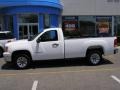 2008 Summit White GMC Sierra 1500 Regular Cab  photo #3