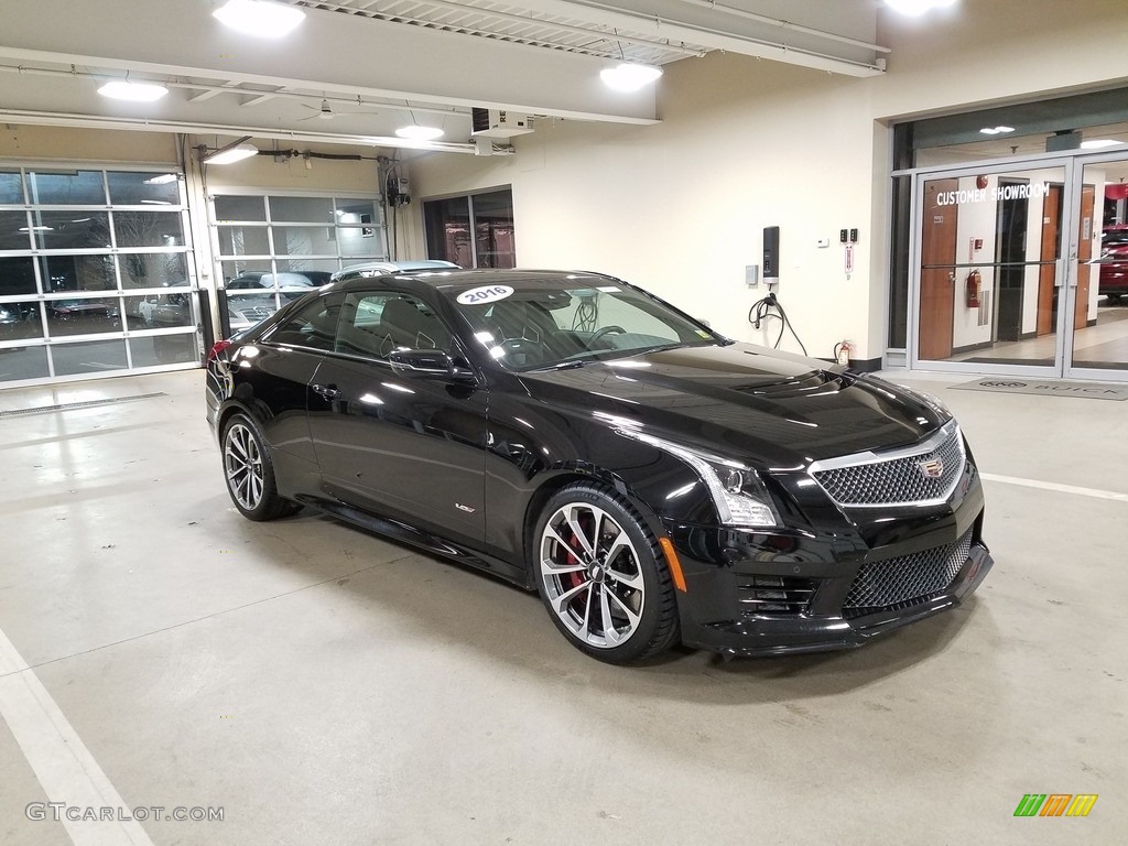 Black Raven 2016 Cadillac ATS V Coupe Exterior Photo #131129210