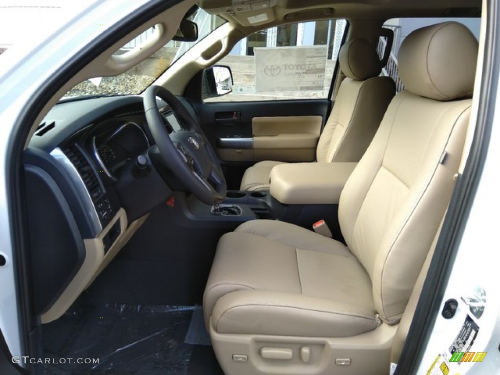 Black Interior 2019 Toyota Sequoia SR5 4x4 Photo #131129579