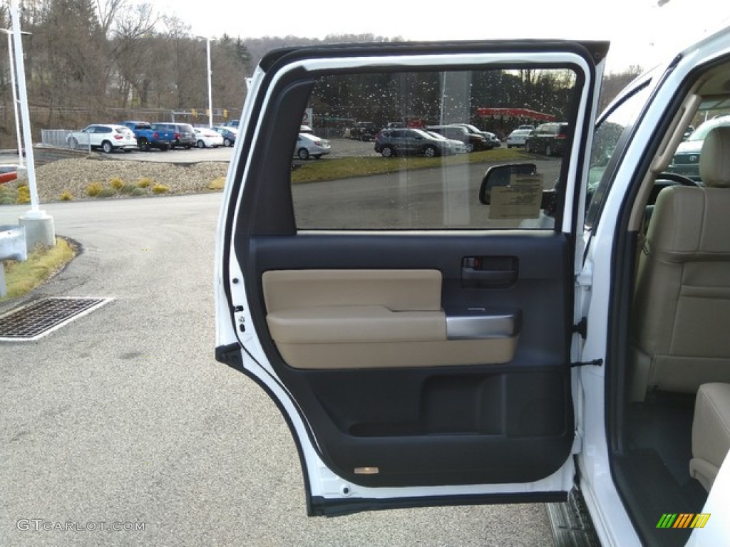 2019 Toyota Sequoia SR5 4x4 Black Door Panel Photo #131129618