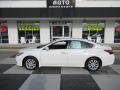 Pearl White 2018 Nissan Altima 2.5 S