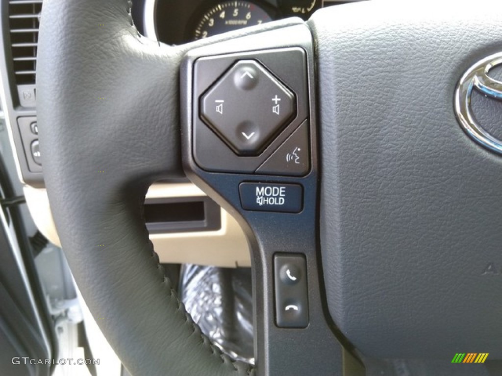 2019 Toyota Sequoia SR5 4x4 Black Steering Wheel Photo #131129726