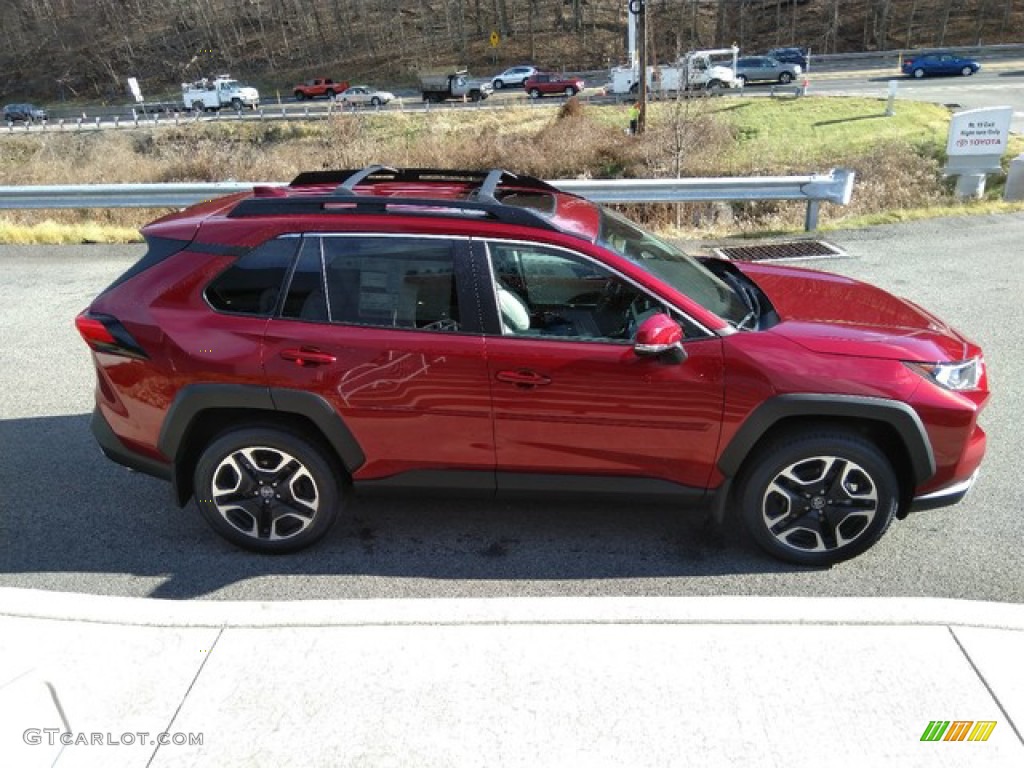 Ruby Flare Pearl 2019 Toyota RAV4 Adventure AWD Exterior Photo #131130068