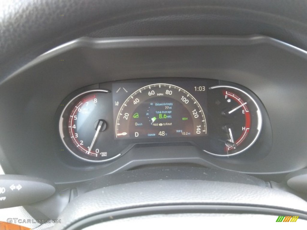2019 Toyota RAV4 Adventure AWD Gauges Photo #131130330