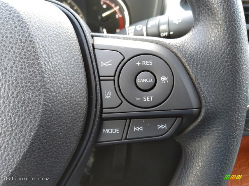 2019 Toyota RAV4 Adventure AWD Mocha Steering Wheel Photo #131130347
