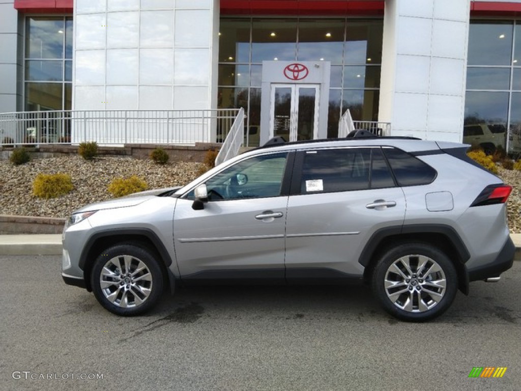 2019 RAV4 XLE AWD - Silver Sky Metallic / Black photo #2