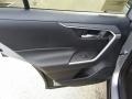 Black 2019 Toyota RAV4 XLE AWD Door Panel