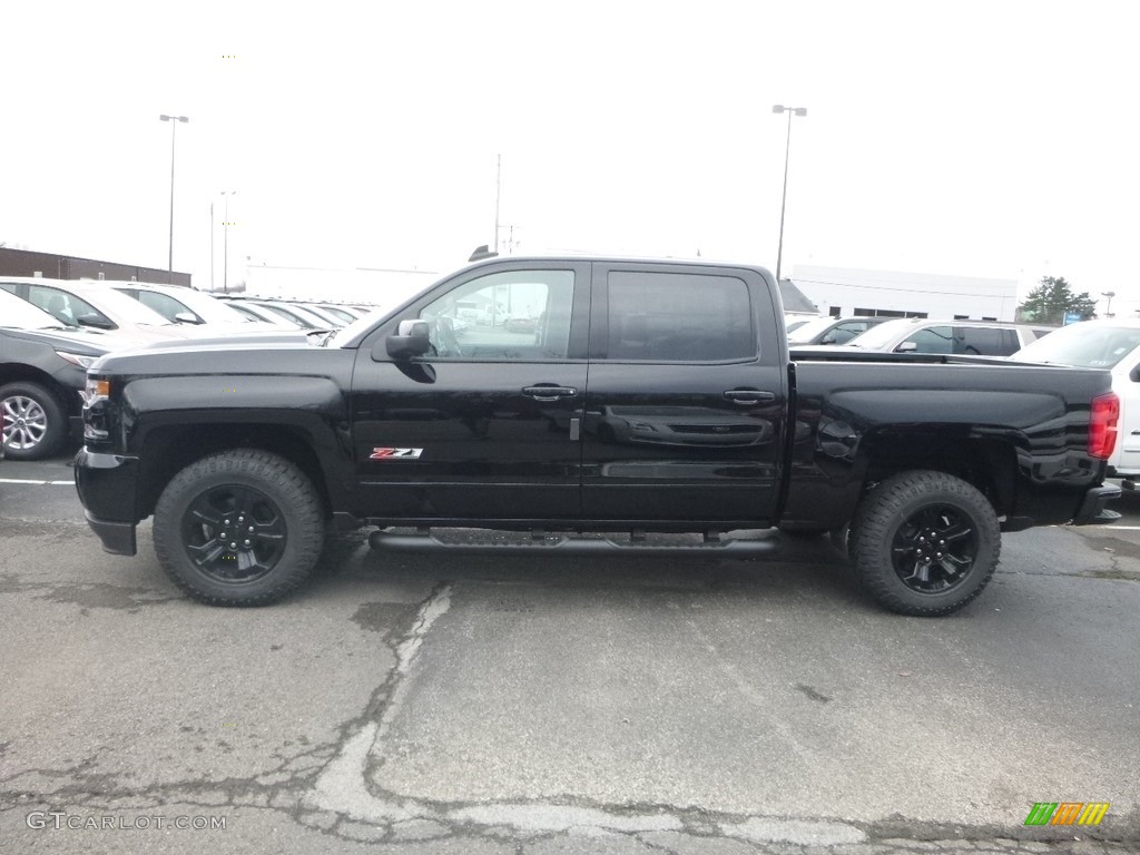 2018 Silverado 1500 LTZ Crew Cab 4x4 - Black / Jet Black photo #3