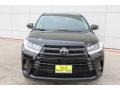 2019 Midnight Black Metallic Toyota Highlander XLE  photo #3