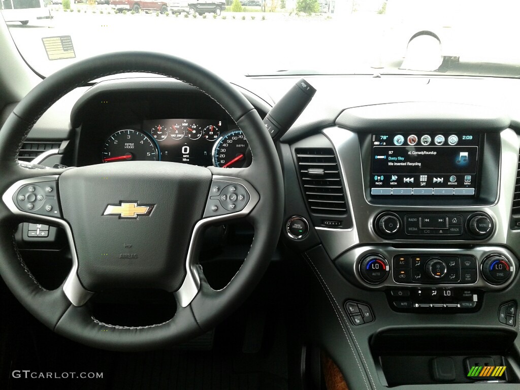 2019 Chevrolet Tahoe Premier 4WD Jet Black/Mahogany Dashboard Photo #131132071