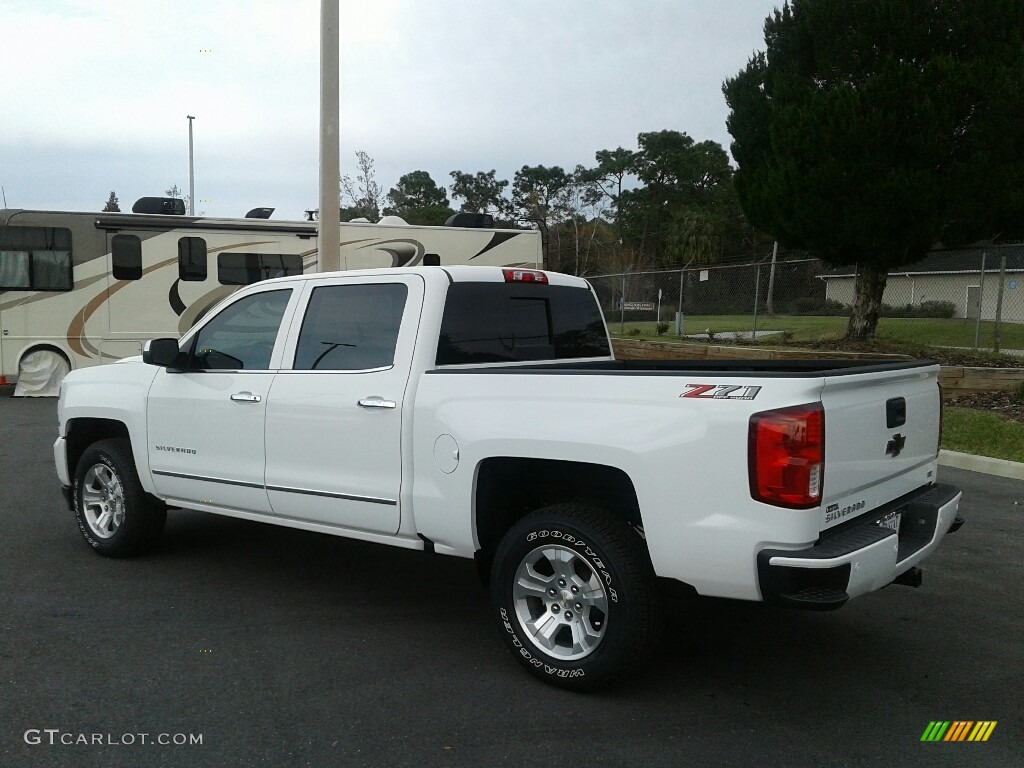 2018 Silverado 1500 LTZ Crew Cab 4x4 - Summit White / Jet Black photo #3