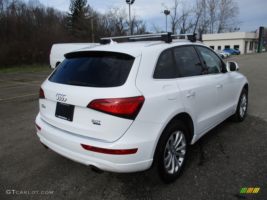 2016 Q5 2.0 TFSI Premium quattro - Ibis White / Chestnut Brown photo #3