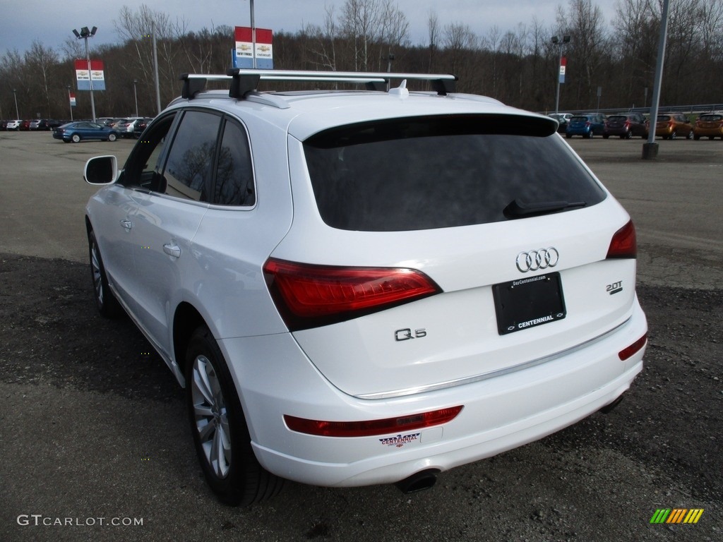 2016 Q5 2.0 TFSI Premium quattro - Ibis White / Chestnut Brown photo #7