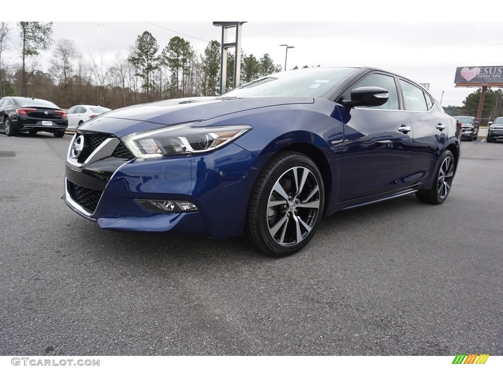 Deep Blue Pearl 2018 Nissan Maxima SL Exterior Photo #131136023