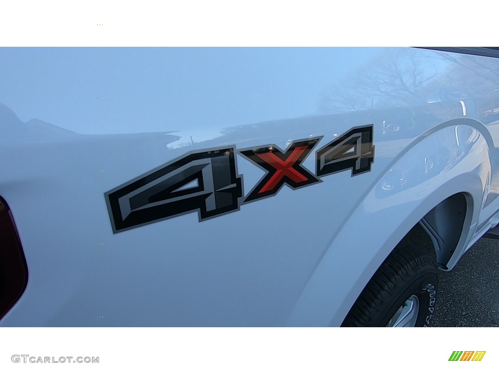 2019 F150 XLT SuperCab 4x4 - Oxford White / Earth Gray photo #9