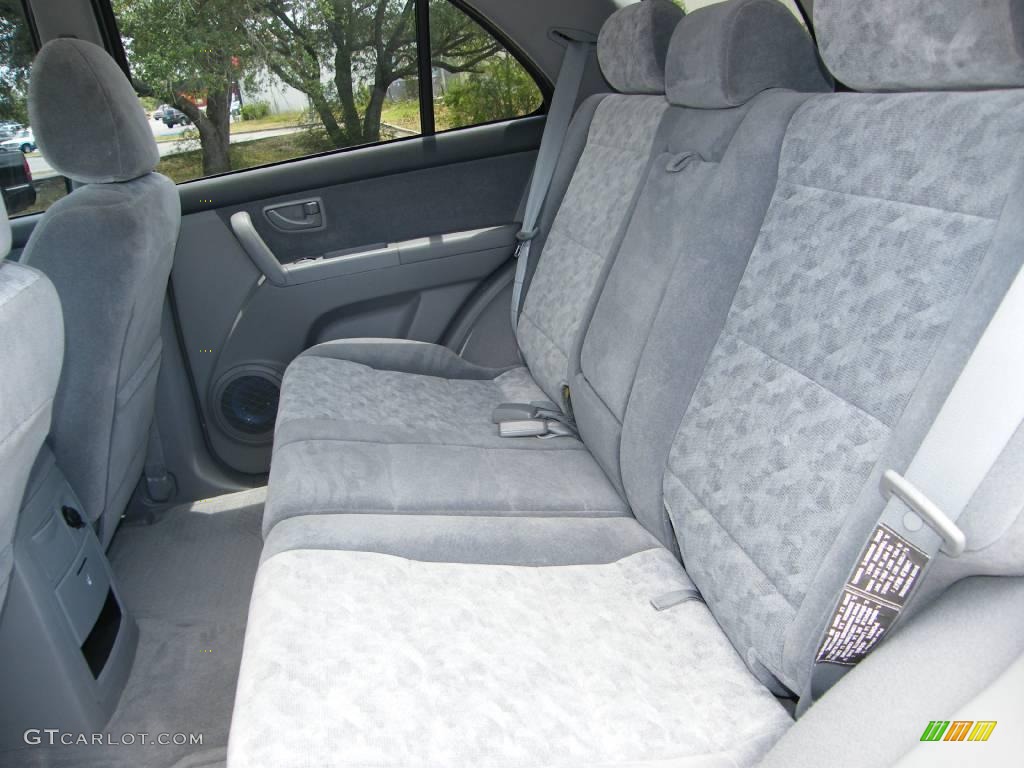 2004 Sorento LX - Ebony Black / Gray photo #21