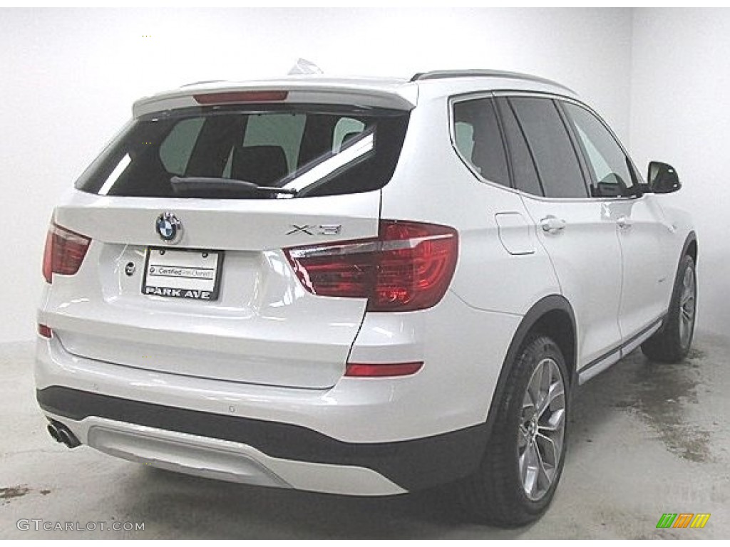 2016 X3 xDrive28i - Mineral White Metallic / Mocha photo #4