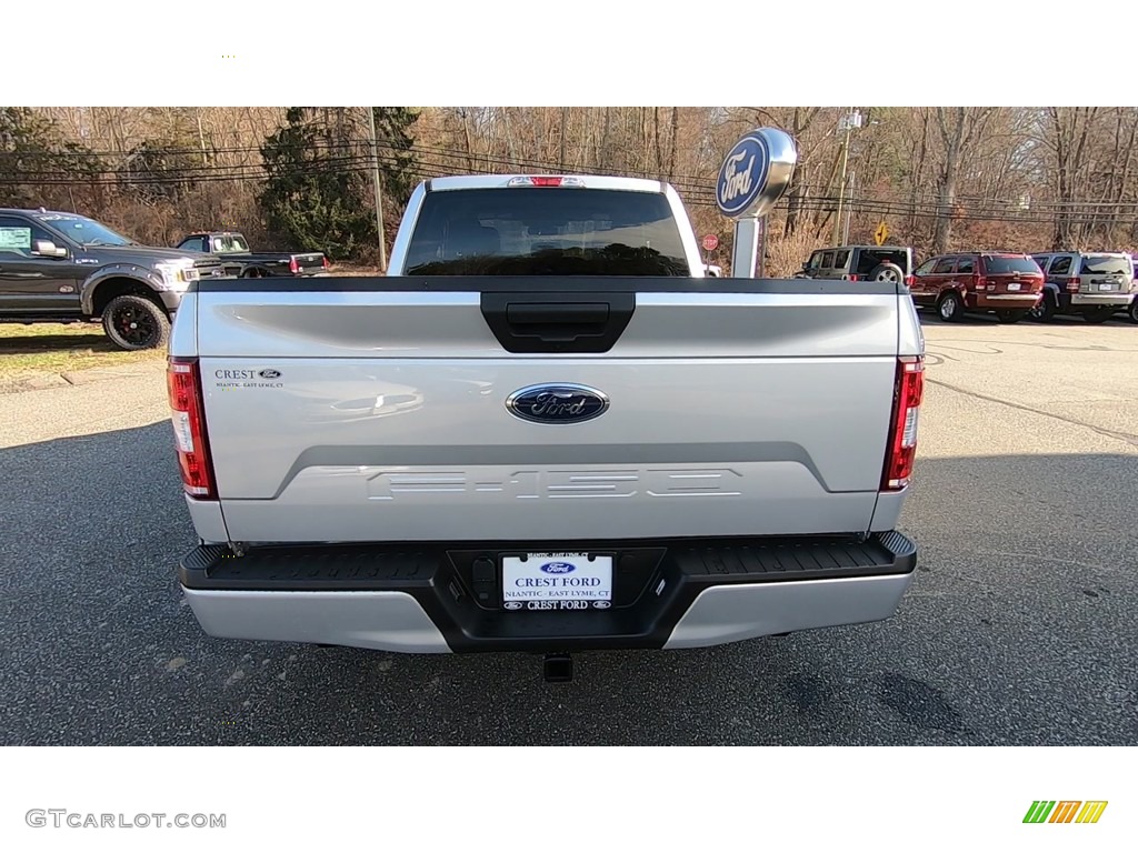 2018 F150 XL SuperCab 4x4 - Ingot Silver / Earth Gray photo #6