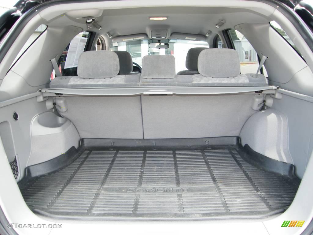 2004 Sorento LX - Ebony Black / Gray photo #24