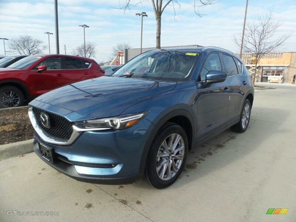 2019 CX-5 Grand Touring AWD - Eternal Blue Mica / Black photo #1