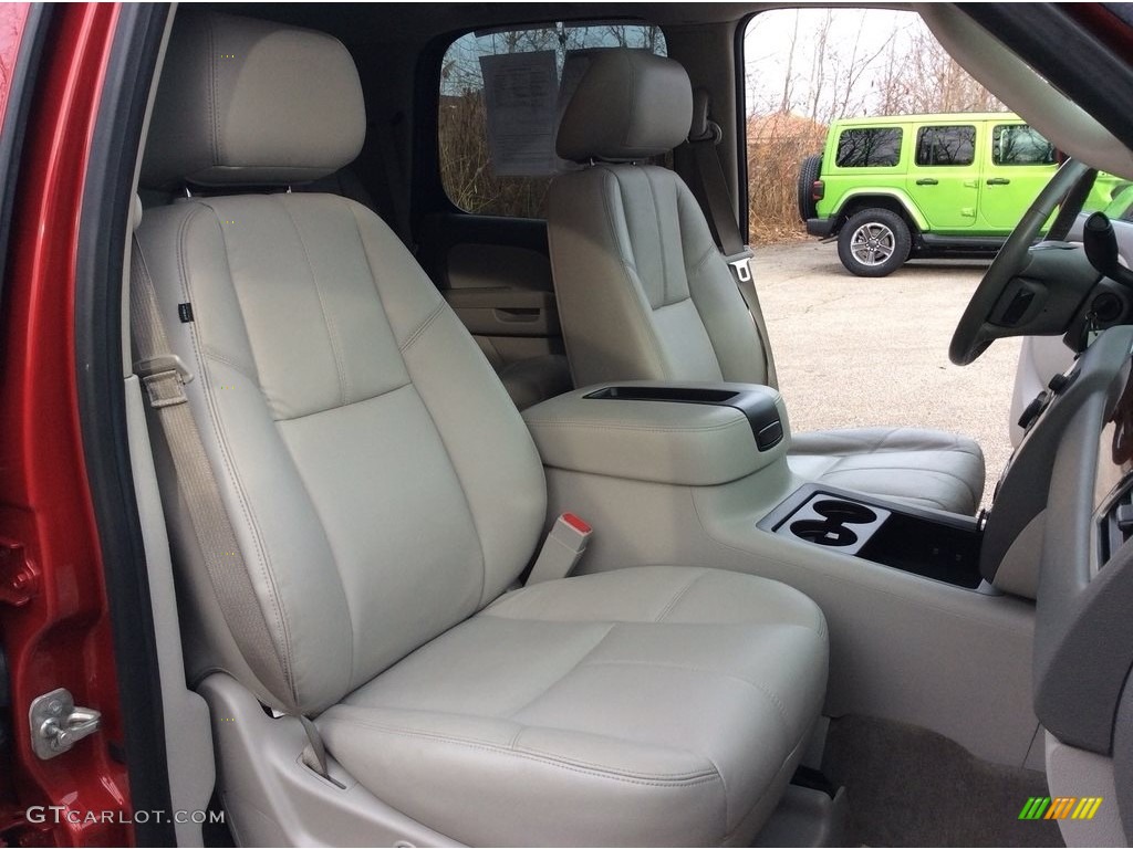 2013 Yukon SLT 4x4 - Crystal Red Tintcoat / Light Titanium photo #22