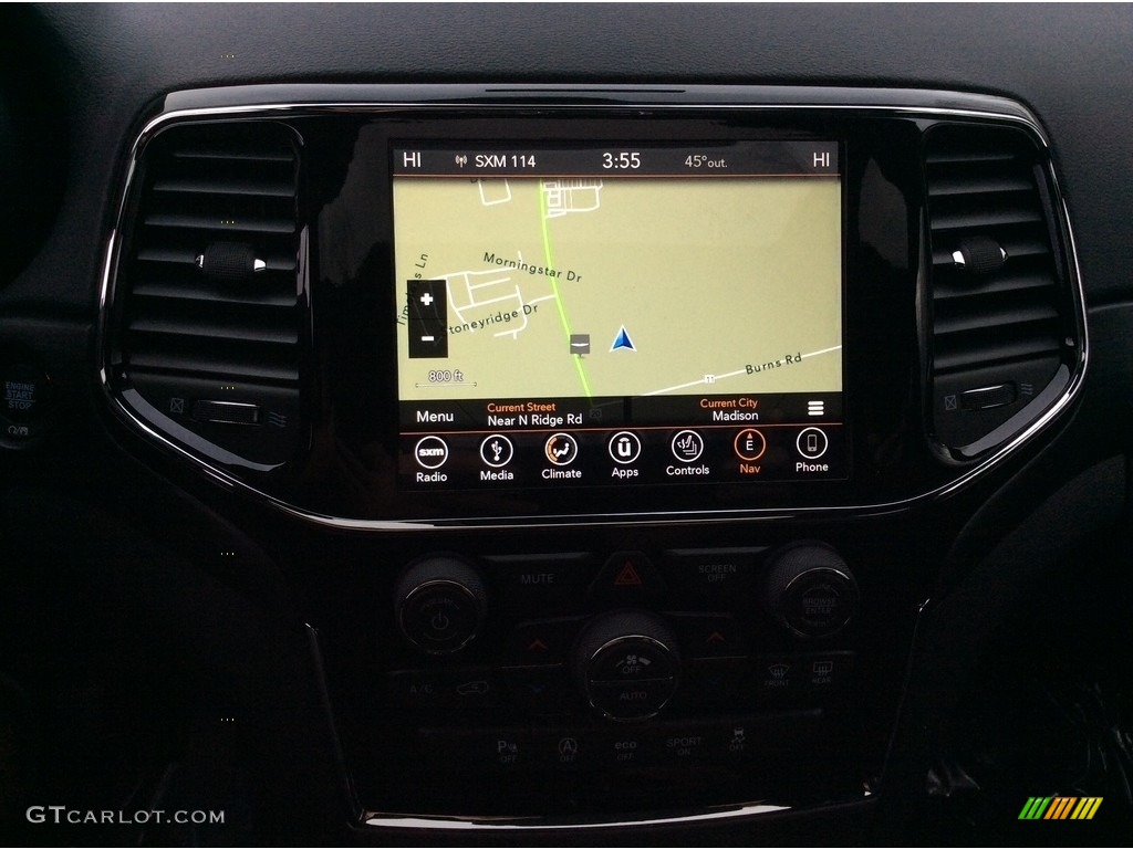 2019 Grand Cherokee Upland 4x4 - Sting-Gray / Black photo #16