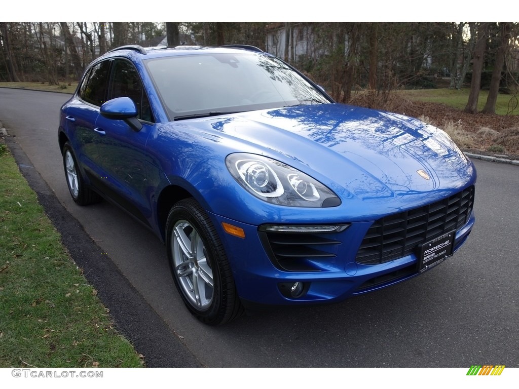 2018 Macan  - Sapphire Blue Metallic / Black photo #8