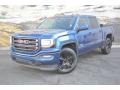 Stone Blue Metallic - Sierra 1500 SLE Crew Cab 4WD Photo No. 5