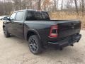2019 Diamond Black Crystal Pearl Ram 1500 Laramie Crew Cab 4x4  photo #4