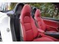 2019 Porsche 718 Boxster Black/Bordeaux Red Interior Front Seat Photo