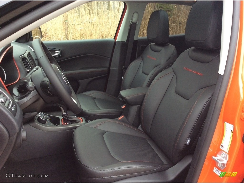 2019 Compass Trailhawk 4x4 - Spitfire Orange / Black/Ruby photo #10