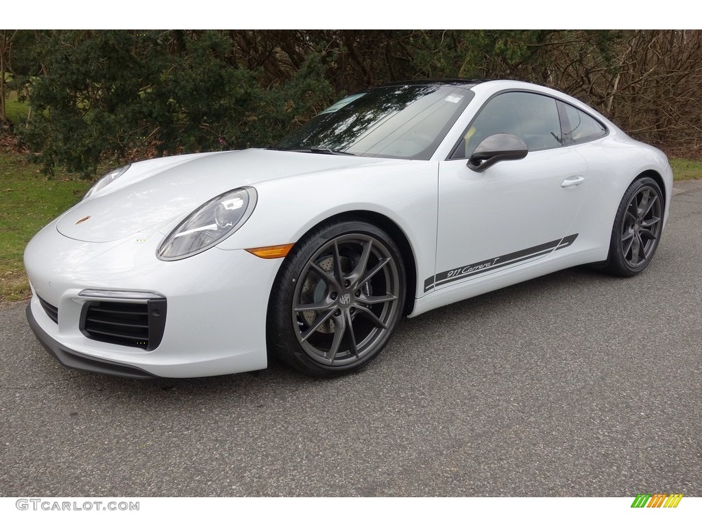White 2019 Porsche 911 Carrera T Coupe Exterior Photo #131140778