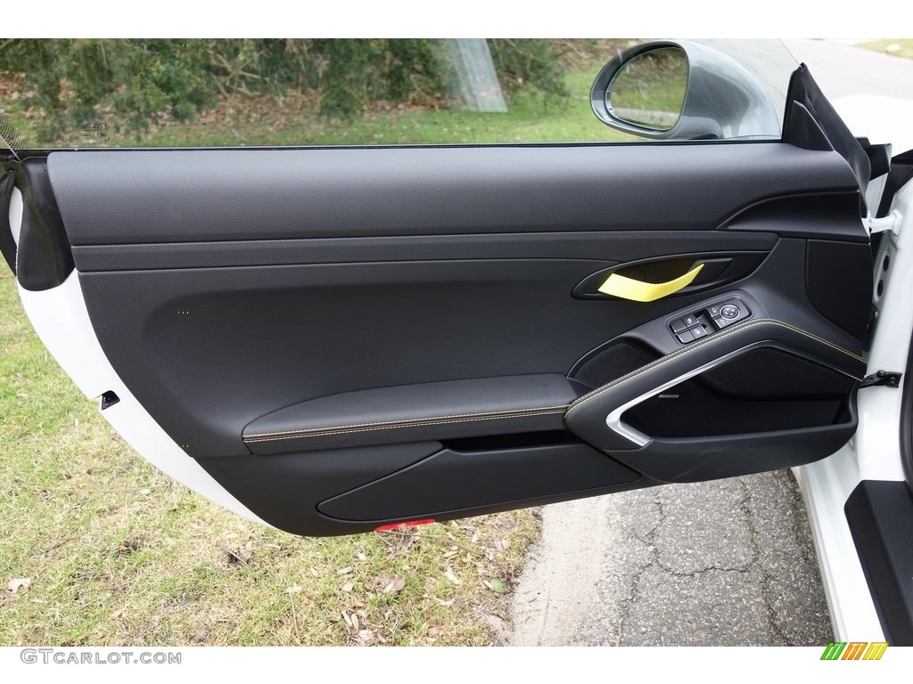 2019 Porsche 911 Carrera T Coupe Black Door Panel Photo #131140979